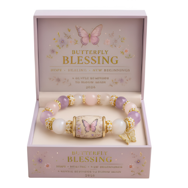 Jewelance™ BeadBracelet - Elegant Forårshave Perle Armbånd