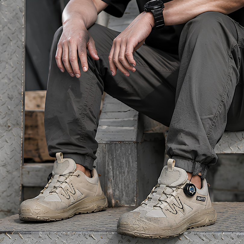 Happy™ TacticalShoes - Mænds Holdbare Taktiske Sko Med Twist Snøresystem