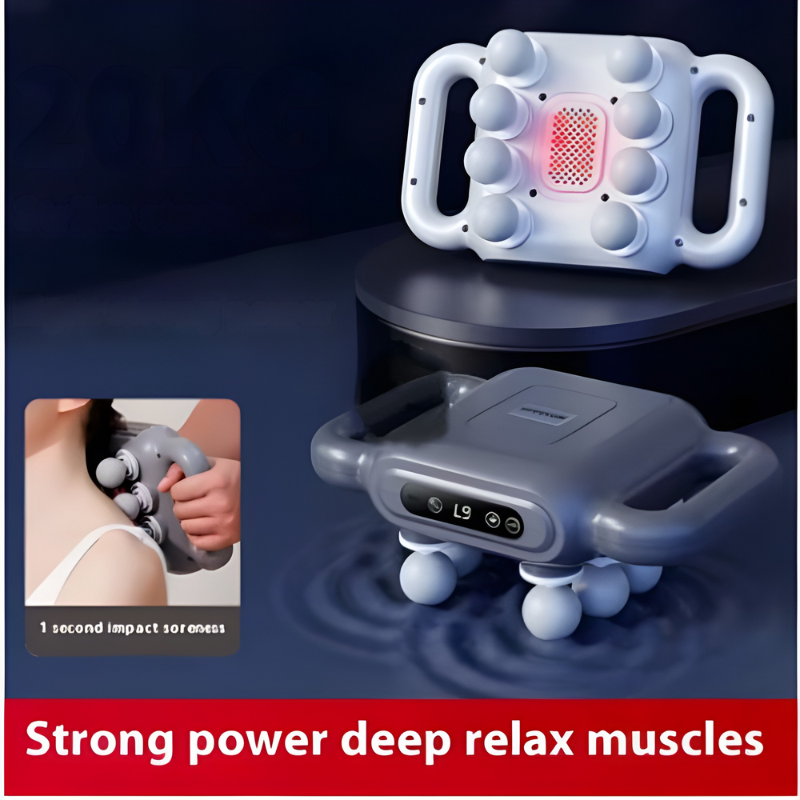 MuscleMassager: Multi Hoved Slagværk Dyb Væv Muskel Massager