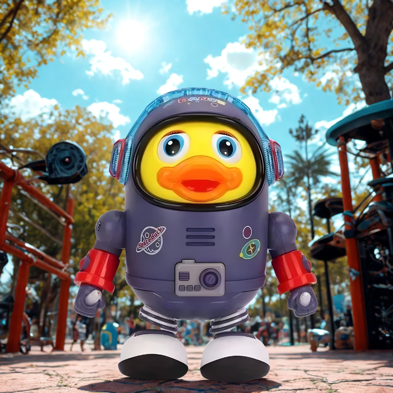 Kletshuts™ DancingDuck – Interaktiv Musikalsk Rum Dansende And Astronautlegetøj