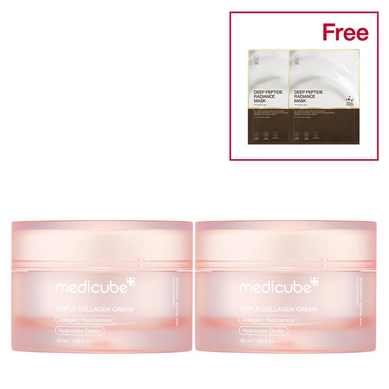 Rig kollagencreme med niacinamid til fasthed og fugt, 50 ml