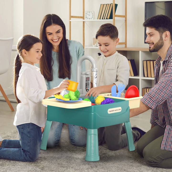 Kletshuts™ KitchenToy: Interaktiv Børn Køkken Leg Legetøj Sæt