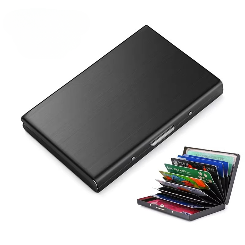 CardCase 1+1 GRATIS: Sikker 10-Slot RFID-Beskyttelse Kortholder