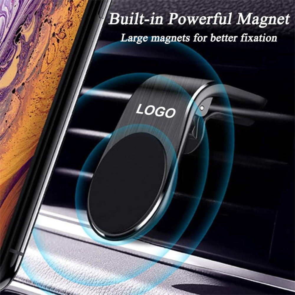 Holder360° MobileMount 1+1 GRATIS: Stærk Sikker Magnetisk 360° Rotation Mobil Montering