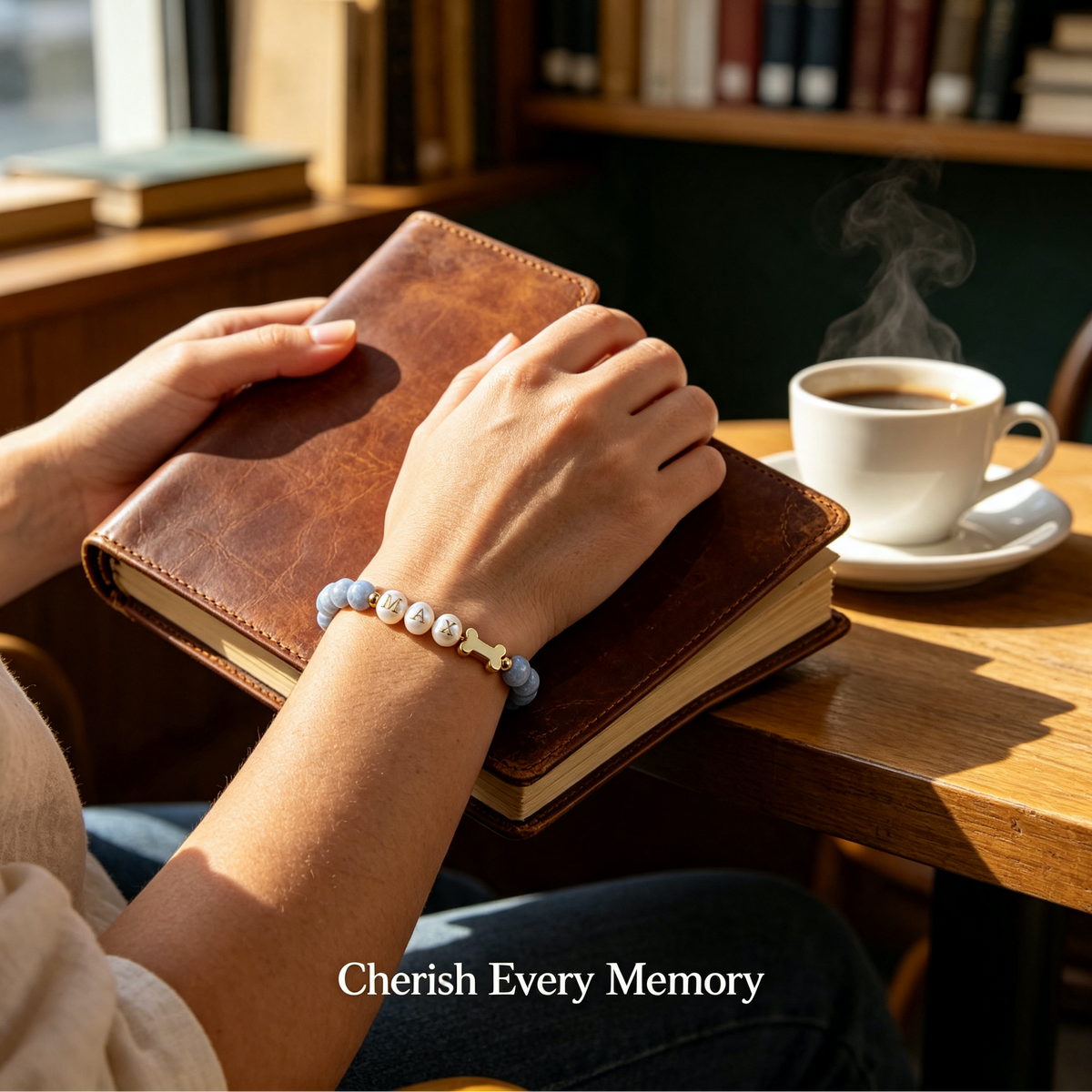 Jewelance™ PetBracelet - Tilpasset Hundens Kæledyrsnavn Mode Krystalarmbånd