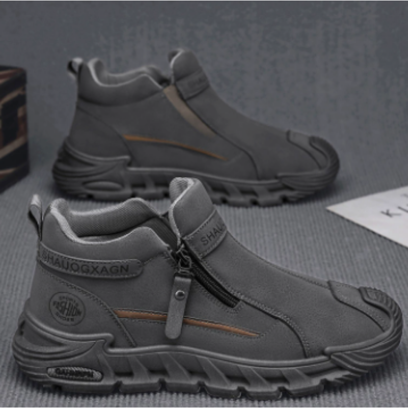 Happy™ OutdoorShoes: Side Lynlås Vandreture Udendørs Sko For Mænd
