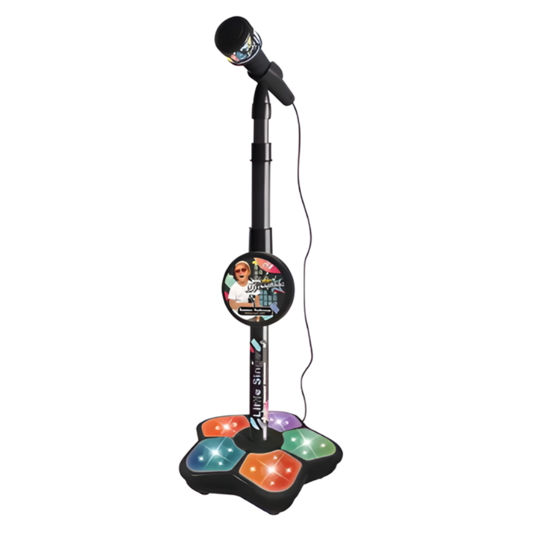 Kletshuts™ MicrophoneStand - Interaktivt Musik Karaoke Mikrofon Stativ Til Børn