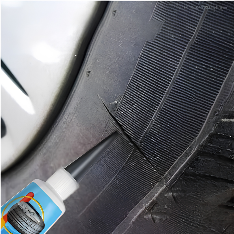 TireFix 1+1 GRATIS: Universel Multifunktionel Dækoverflade Repareringslim