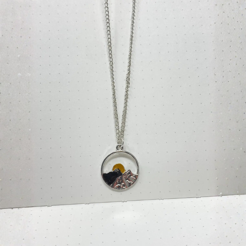 Jewelance™ MountainNecklace 1+1 GRATIS: Mode Klassisk Bjerg Vedhæng Halskæde