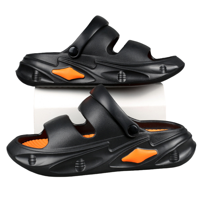 Happy™ StrappySlippers - Bløde Hævede Strappy Hjemmesko Til Mænd Og Kvinder