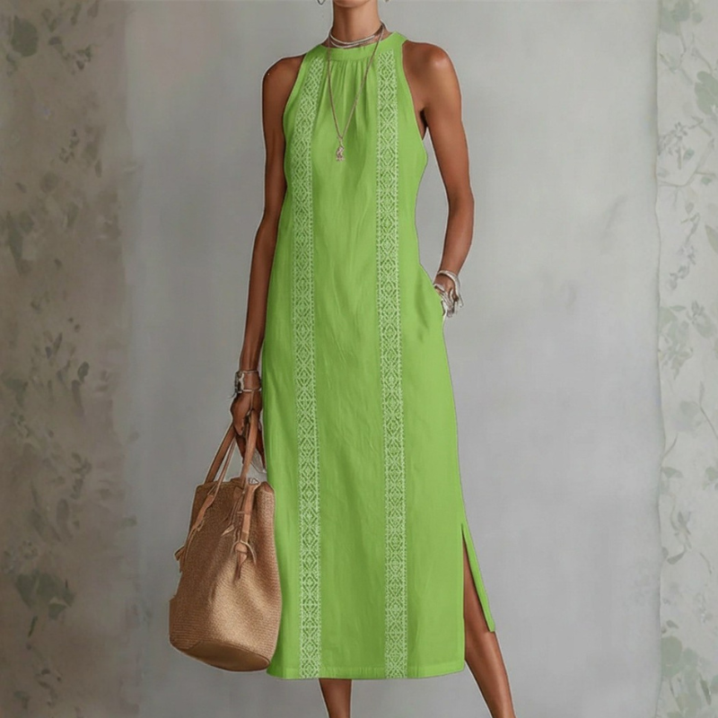Icone™ HalterDress - Elegant Casual Komfortabel Fit Mode Halter Midi Kjole