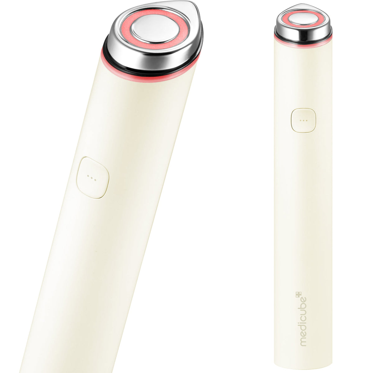 Ansigtsapparat 3-i-1 med rensehoved og ansigtsrulle, 3 LED-tilstande