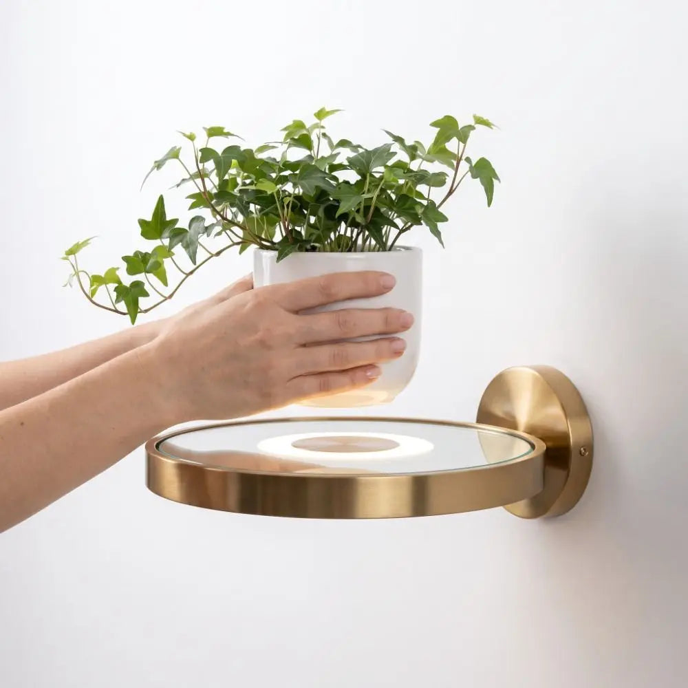 Ledsen™ LightShelf: Elegant Og Moderne Indretning Flydende Væghylde LED Lys