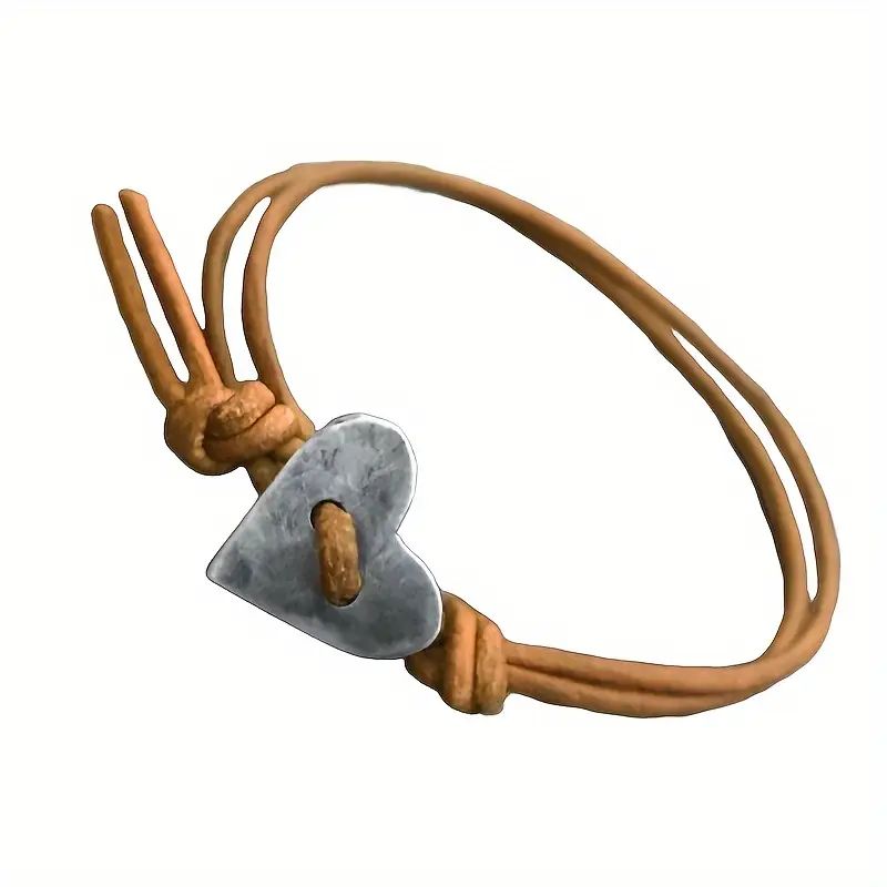 Jewelance™ KnottedBracelet 1+2 GRATIS - Bohème Med Knuder Hjerte Sten Armbånd