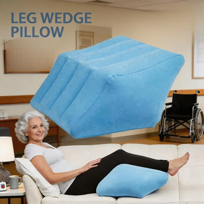ElevationPillow: Oppustelig Benstøtte Komfortabel Elevation Pude
