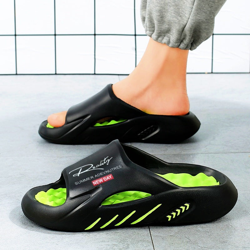 Happy™ CloudSlippers: Komfortable Skridsikre Skybløde Slippers Til Mænd