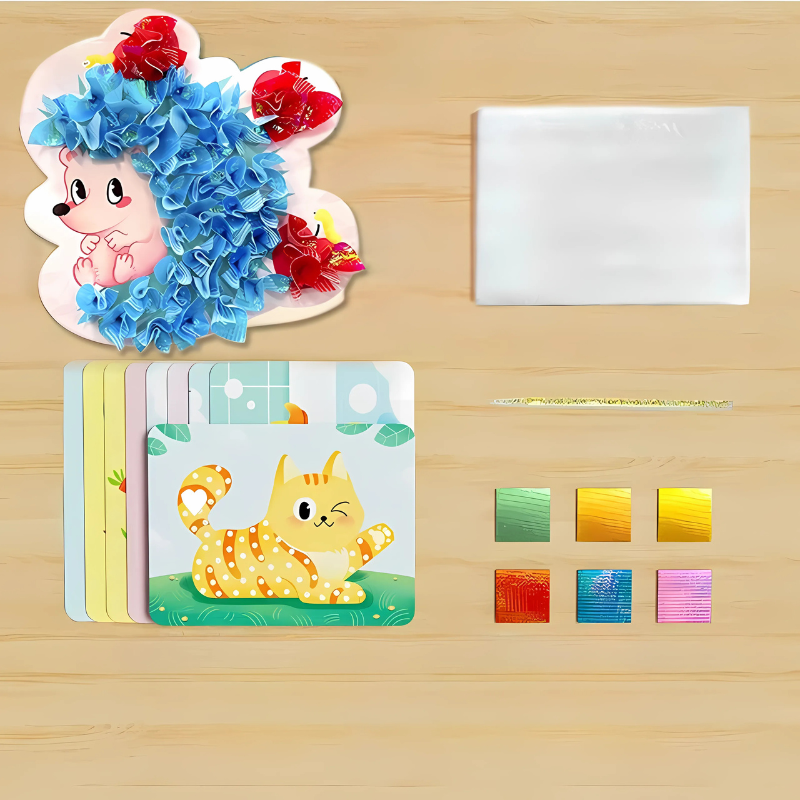 Kletshuts™ PokeArt - DIY Stikke Kunst 3D Håndværk Sæt