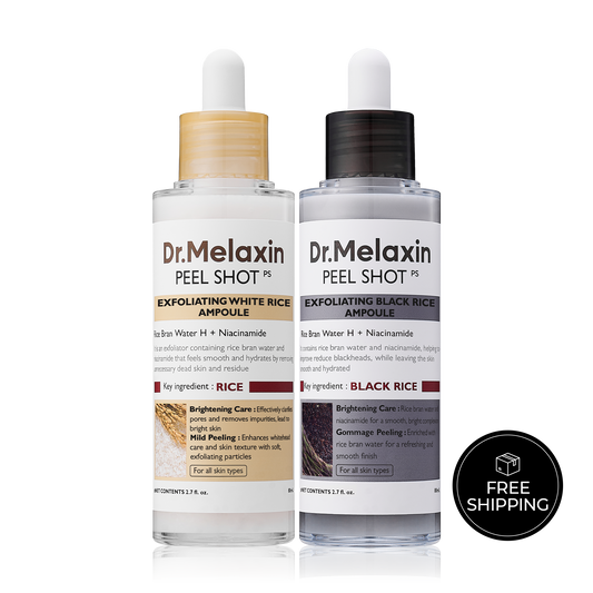 Peel Shot Glow – En lysende ansigtsserie med risekstrakter