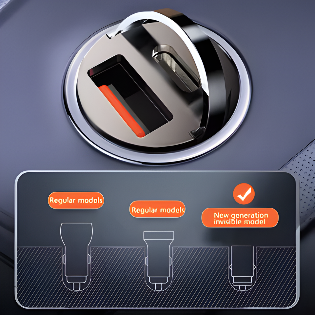 CarAdapter 1+1 GRATIS: Mini Universel Opladning Bil Mellemstykke