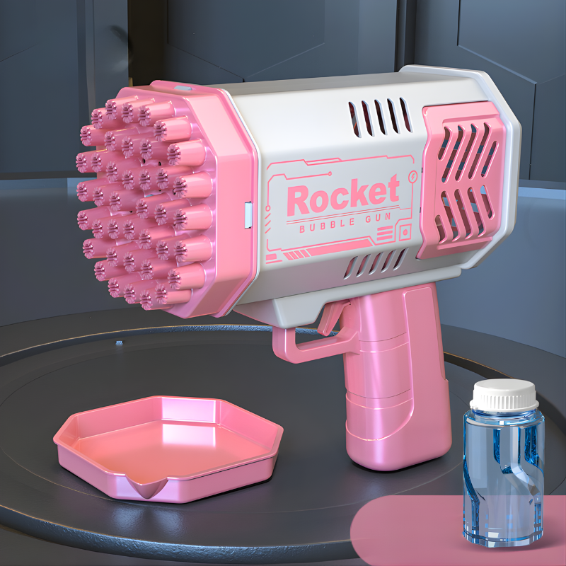 Kletshuts™ BubbleGun – Automatisk Sæbe Raket Boble Pistol Blæser Legetøj