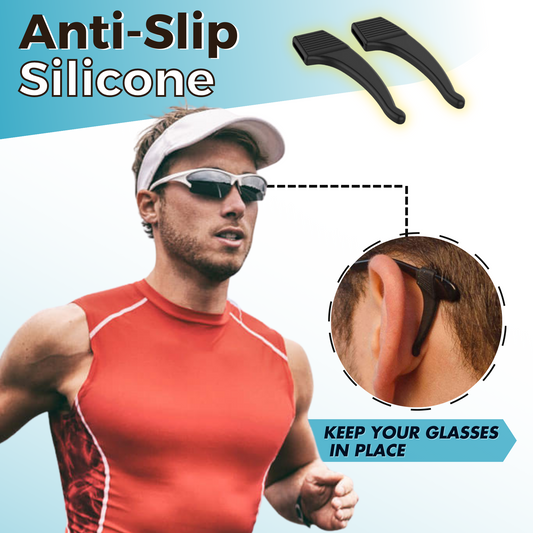 EarGrips 2+2 GRATIS - Non-Slip Sikker Hold Øjenglas Silikone Øre Grips