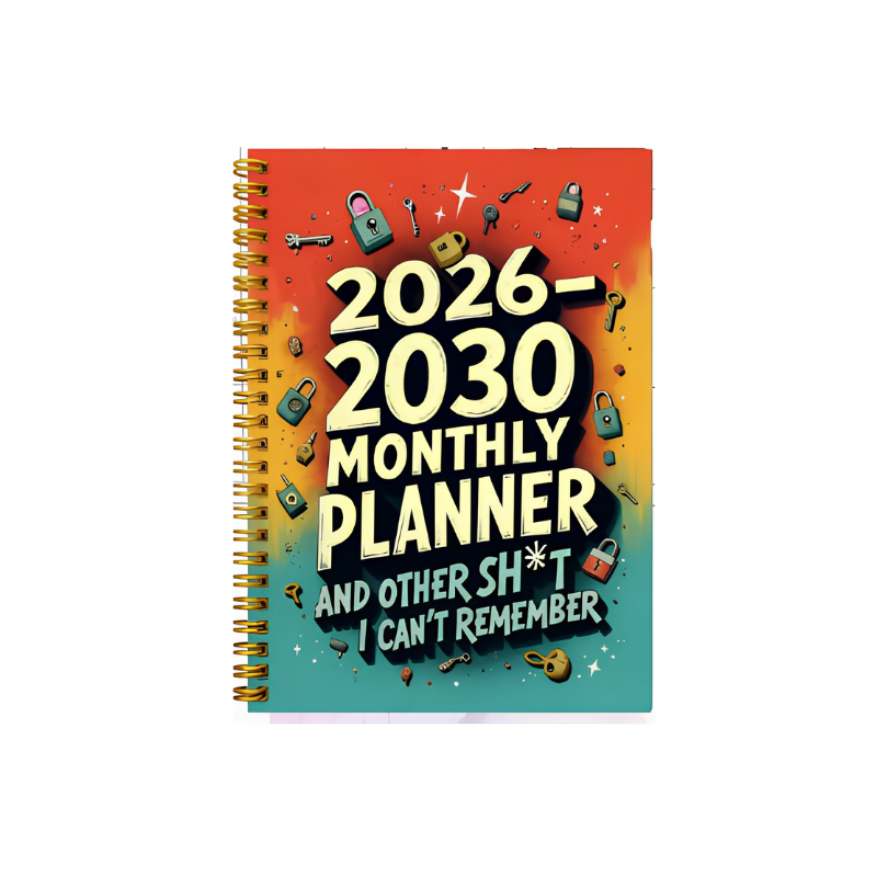 HighlandPlanner™ - Highland Ko 3 Års Månedlig Planlægger