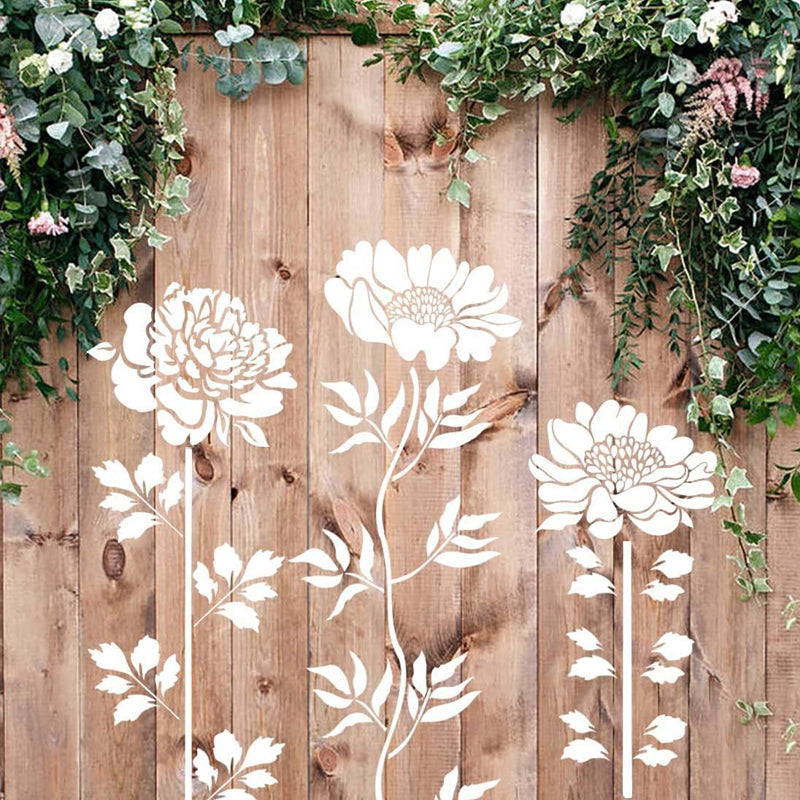 FlowerDecor - DIY Blomster Stencil Dekoration