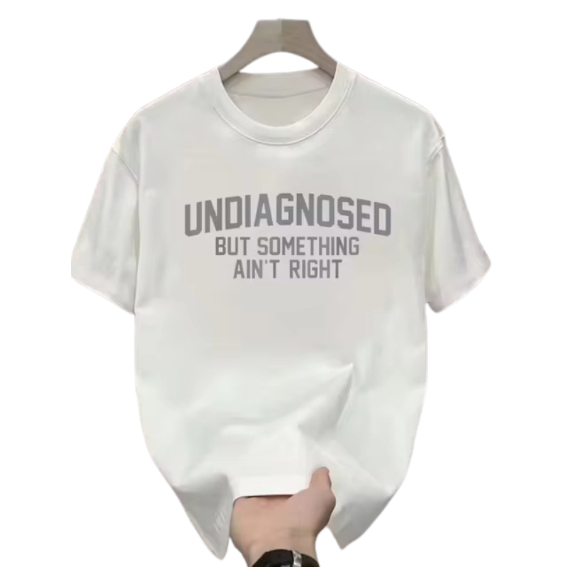 Icone™ SloganShirt: Personlighedsudtalelse Slogan T-Shirt Til Mænd Og Kvinder
