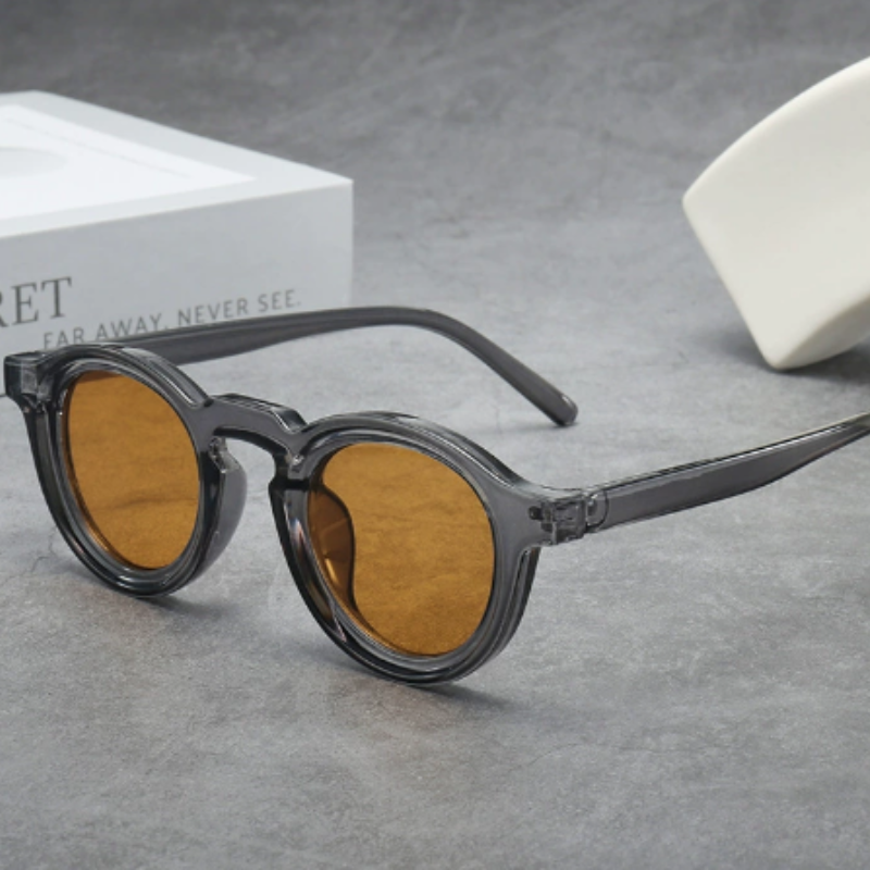 RetroSunglasses 1+1 GRATIS - Vintage Rund Ramme Retro Solbriller