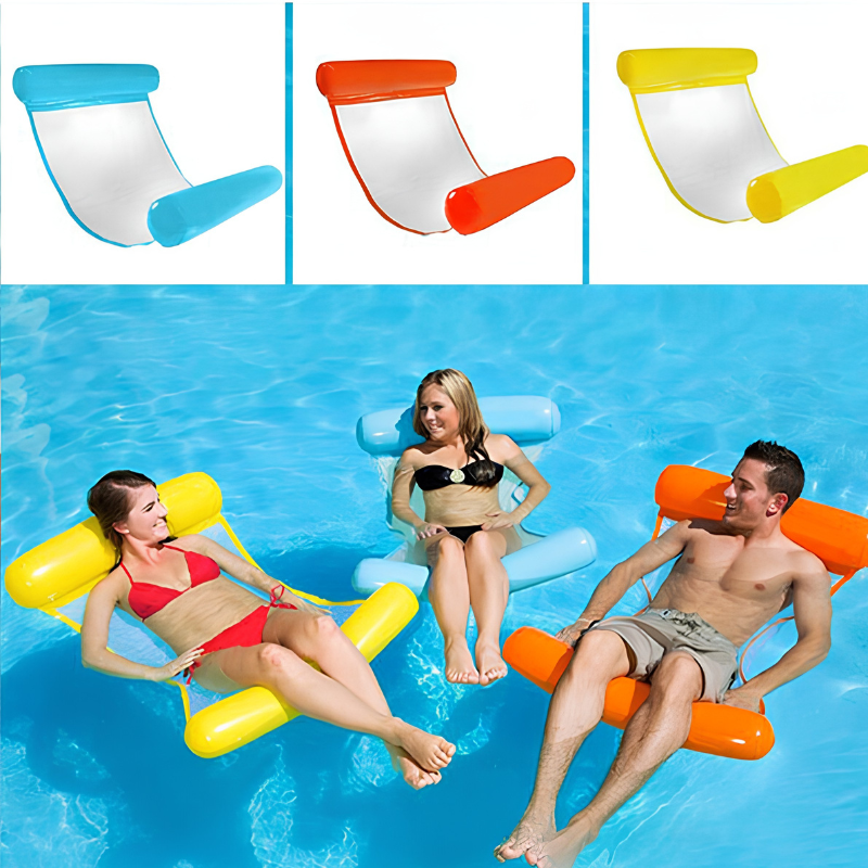 InflatableHammock 1+1 GRATIS - Oppustelig Vand Flyde Hængekøje