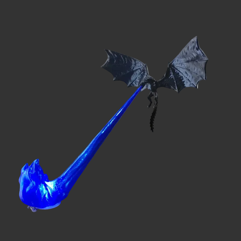 Ledsen™ DragonLamp: Belyst Drage Lampe Fantasy Bogreol Ambient Lys