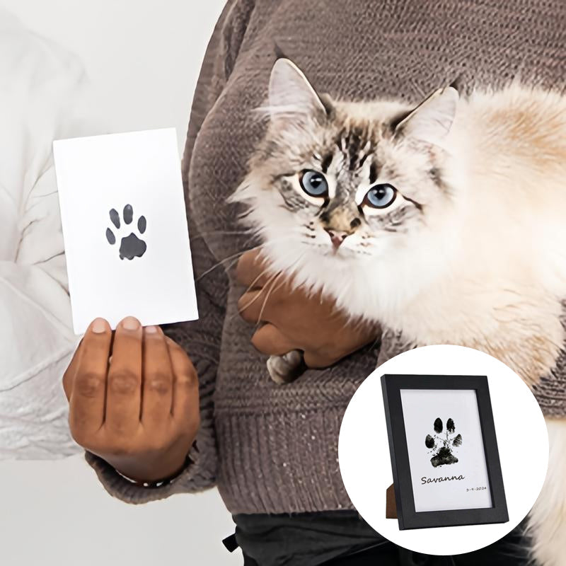 DogCatFri™ PawPrint: Kæledyr Pote Ramme Og Udskrivning Kit