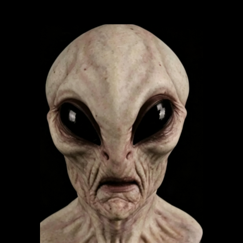 AlienMask - Halloween Kostume Ultra-Realisme Alien Maske