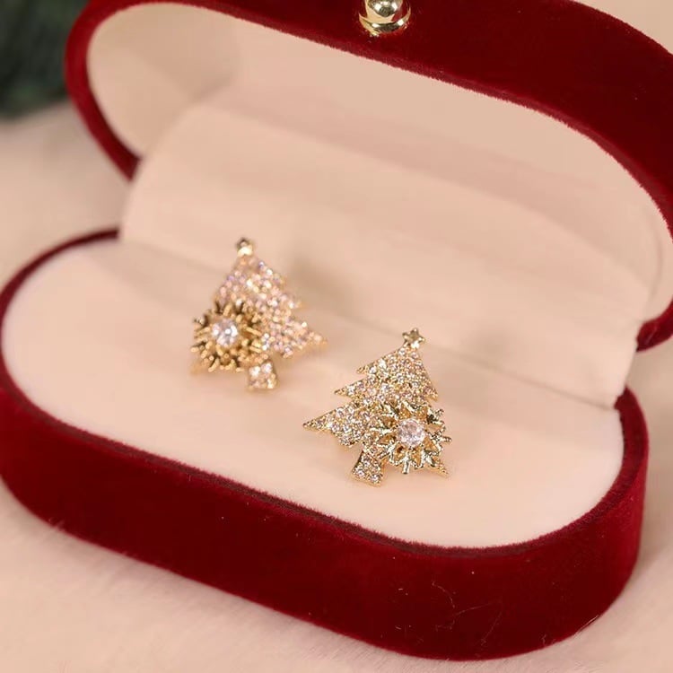 Jewelance™ SnowflakeEarrings 1+1 GRATIS - Elegant Jule Rotérbar Snefnug Mode Øreringe