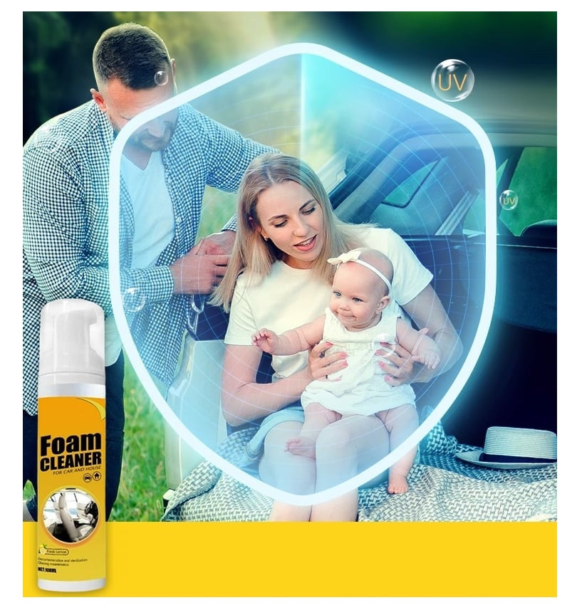 Cleaner Pro° FoamCleaner: Multifunktionel Hjem Og Bil Rengøring Skumspray