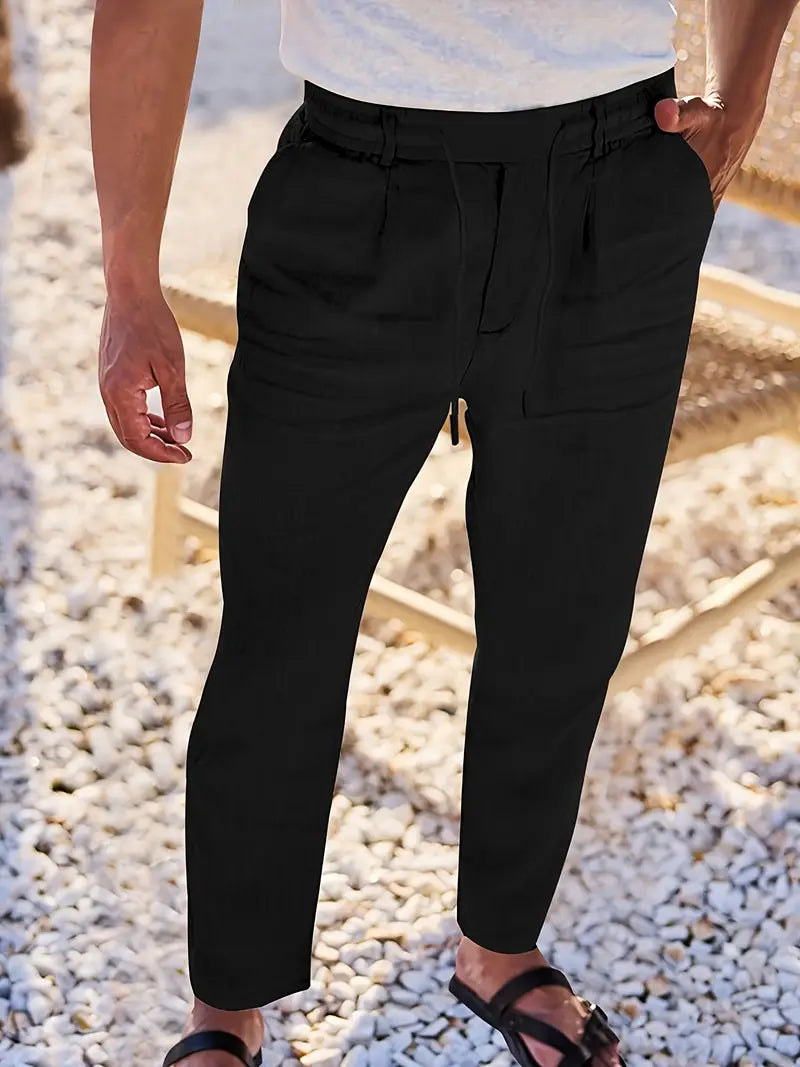 Icone™ ComfyPants: Casual Bukser Med Snøre I Taljen Til Mænd