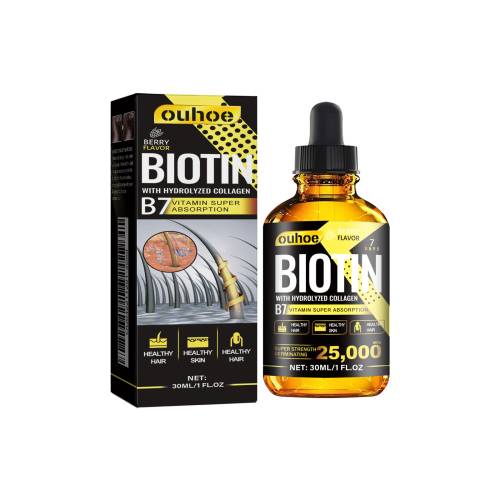 Biotin kollagen hårolie
