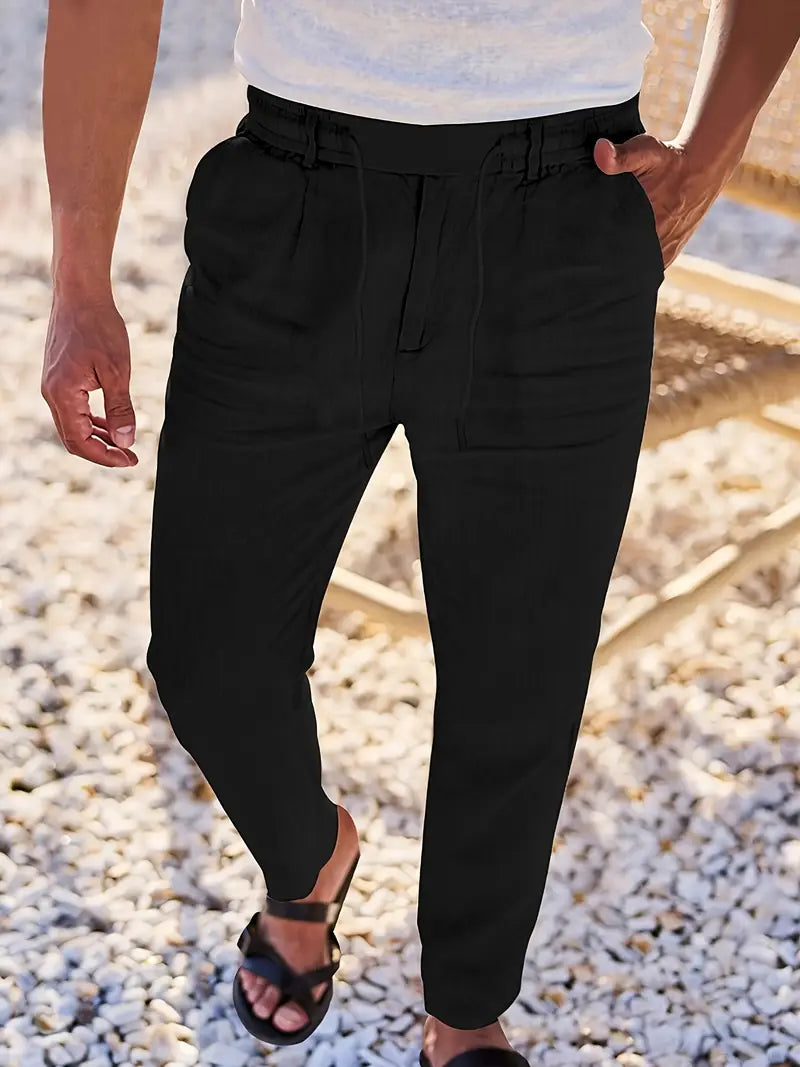 Icone™ ComfyPants: Casual Bukser Med Snøre I Taljen Til Mænd