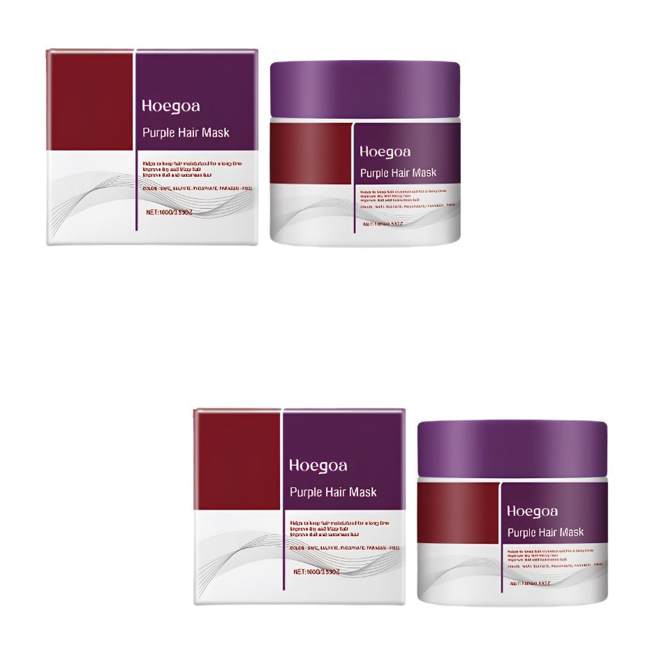 Rose® KeratinMask: Farve Og Dybde Reparationslilla Keratin Toning Hårmaske