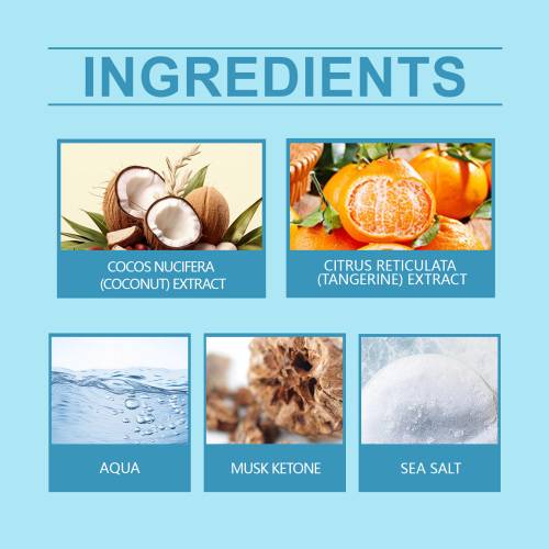 Ocean fresh duft med moskus og citrus