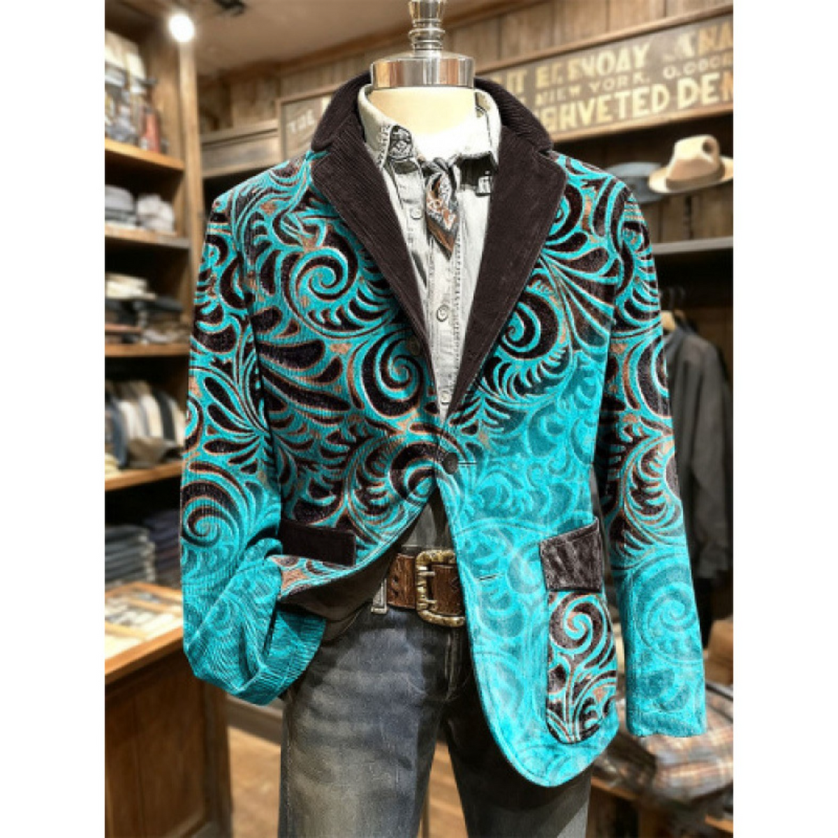Icone™ VintageJacket: Stilfuld Herre Casual Klassisk Vintage Jakke