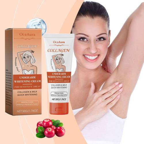 Armhulecreme med arbutin og kollagen