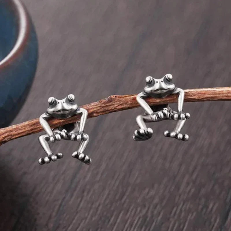Jewelance™ FrogEarrings 1+1 GRATIS: Søde Temperament Frø Stud Øreringe
