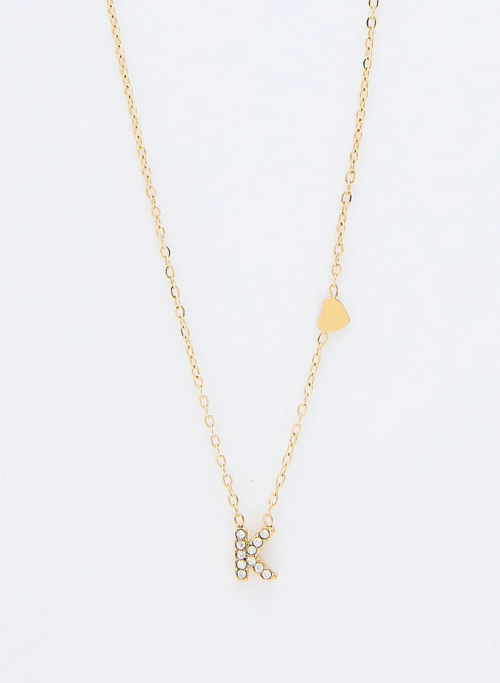 Jewelance™ InitialNecklace: Minimalistisk Mode Initial Bogstav Vedhæng Halskæde