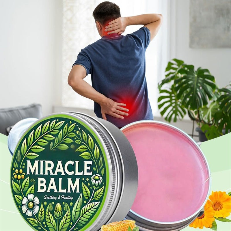 MiracleBalm™ 1+1 GRATIS: Multi-Formål Beroligende Hurtigvirkende Lindrende Miracle Balm