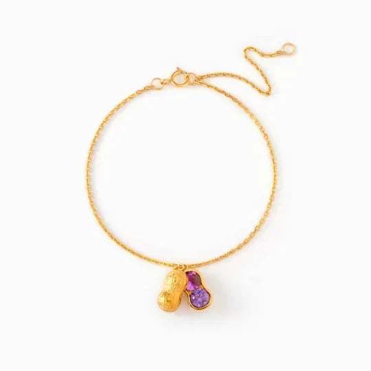 Jewelance™ PeanutBracelet - Tilpasset Peanut I En Pod Fødselssten Armbånd