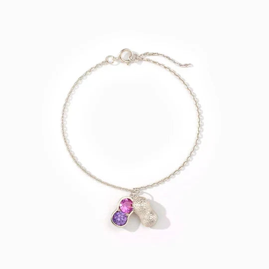 Jewelance™ PeanutBracelet - Tilpasset Peanut I En Pod Fødselssten Armbånd