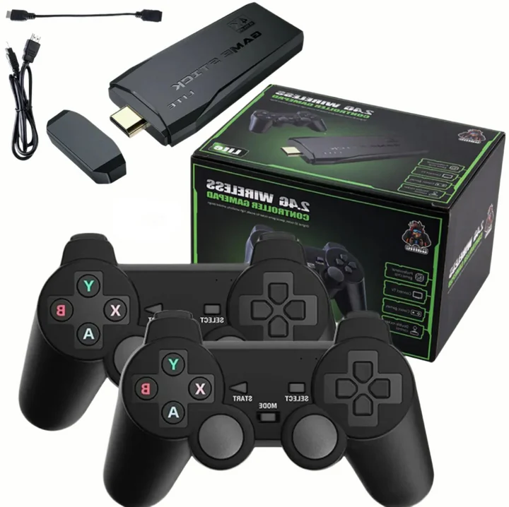 Prettywitchy | Retro-spilkonsol med HDMI-stick, 4K, 64 GB og 20.000 spil