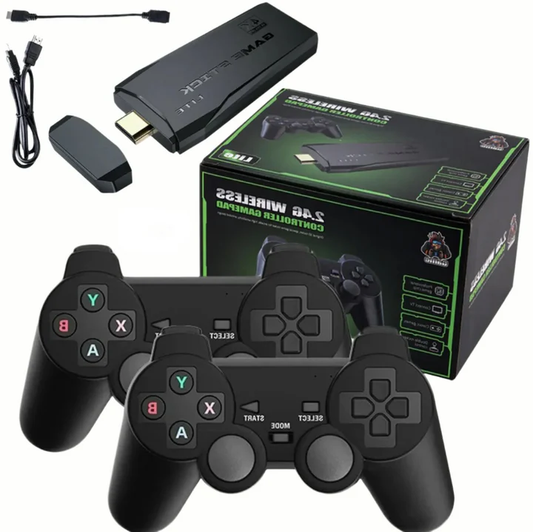 Prettywitchy | Retro-spilkonsol med HDMI-stick, 4K, 64 GB og 20.000 spil
