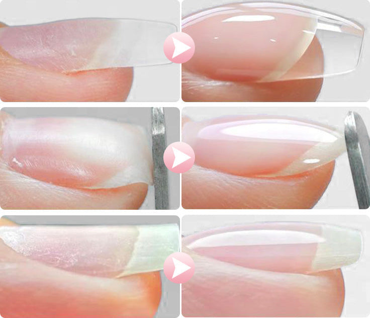 NailClear 1+1 GRATIS - 3 I 1 Transparent Professionel Neglekonstruktionsgel